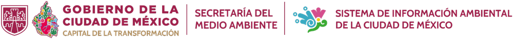 Gobierno de la Ciudad de México · Secretaría del Medio Ambiente · Sistema de Información Ambiental